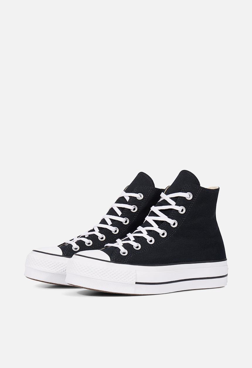 Converse - Hi Chuck Taylor All Star Lift Platform Canvas - Black/White/White