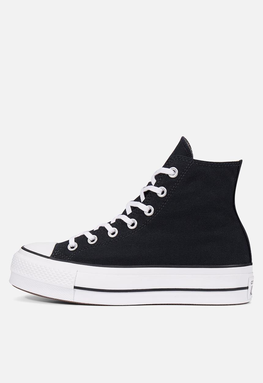 Converse - Hi Chuck Taylor All Star Lift Platform Canvas - Black/White/White