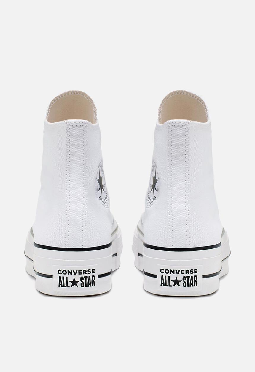 Converse - Hi Chuck Taylor All Star Lift Platform Canvas - White/Black/White