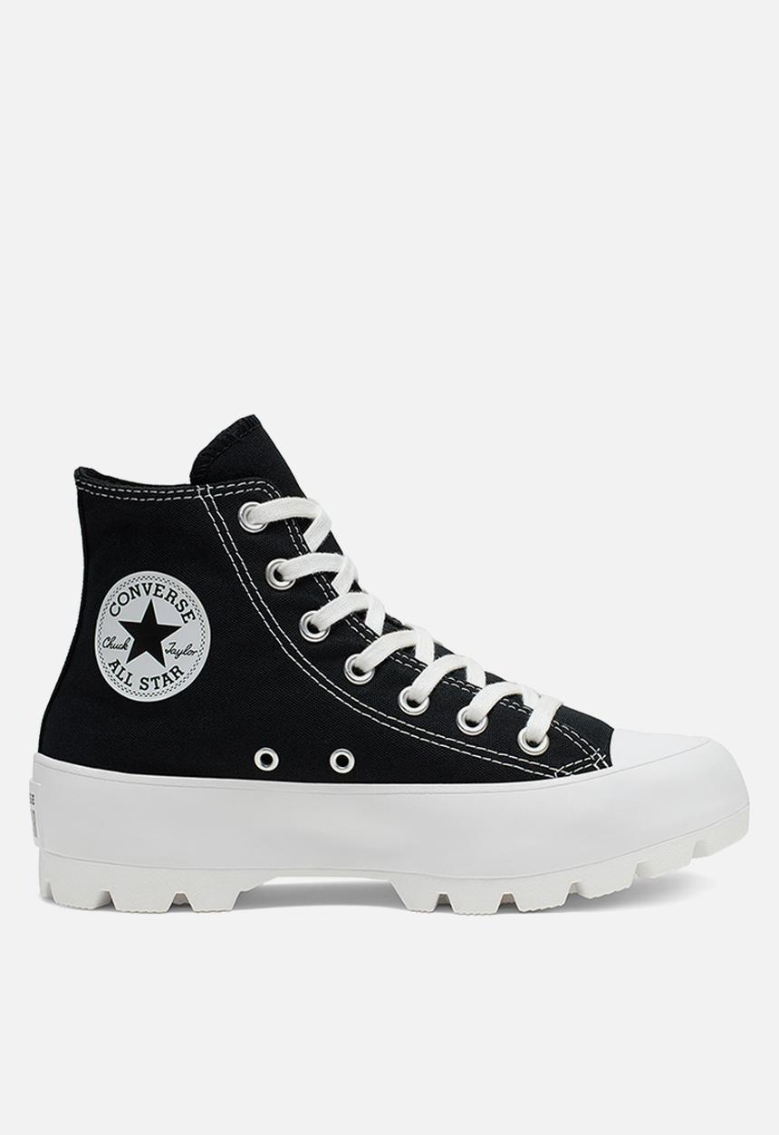 Converse - Chuck Taylor All Star lugged - black/white/black - basic canvas