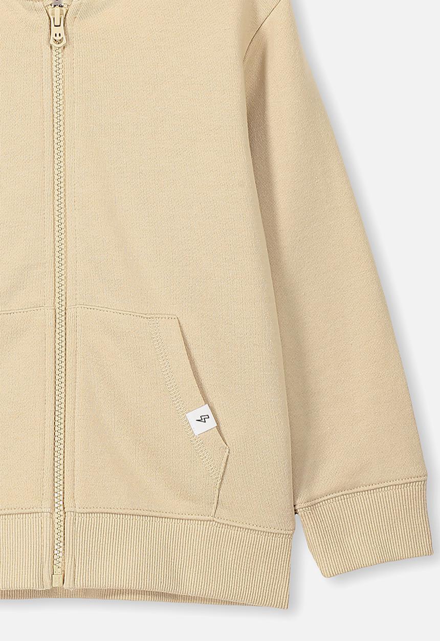 Cotton On - Sunny zip through hoodie - semolina