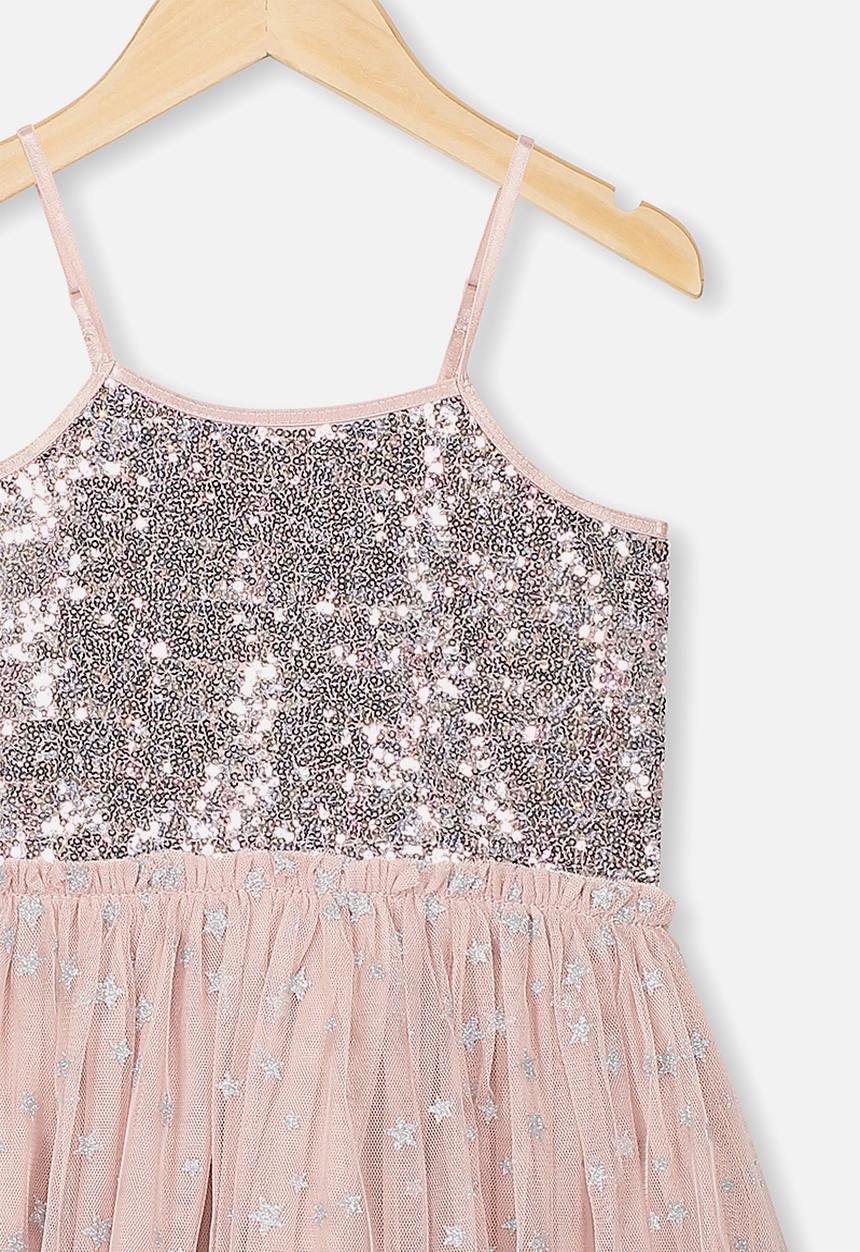 Cotton On - Iris tulle dress - smokey pink
