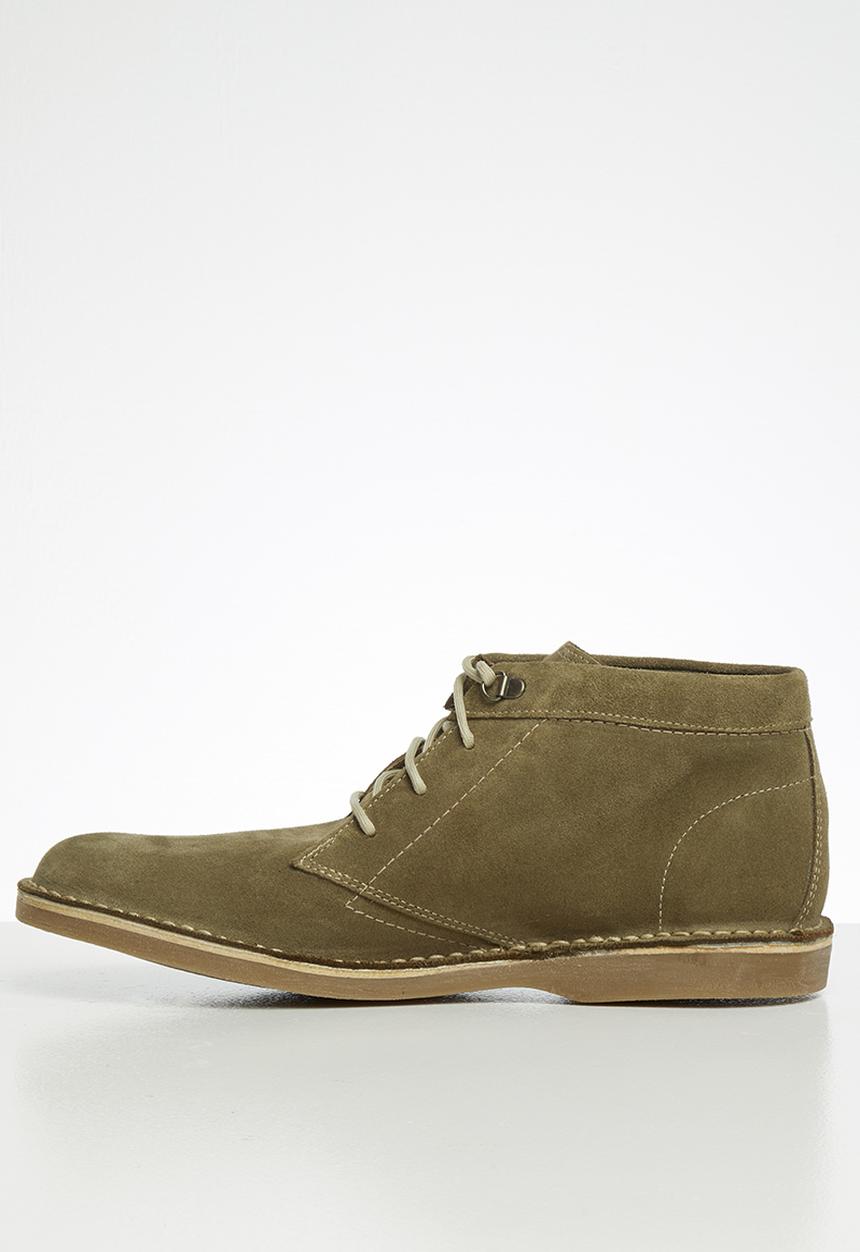 Grasshoppers - Orlando suede lace up - khaki
