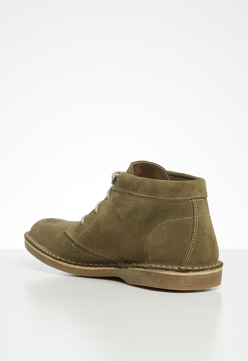 Grasshoppers - Orlando suede lace up - khaki