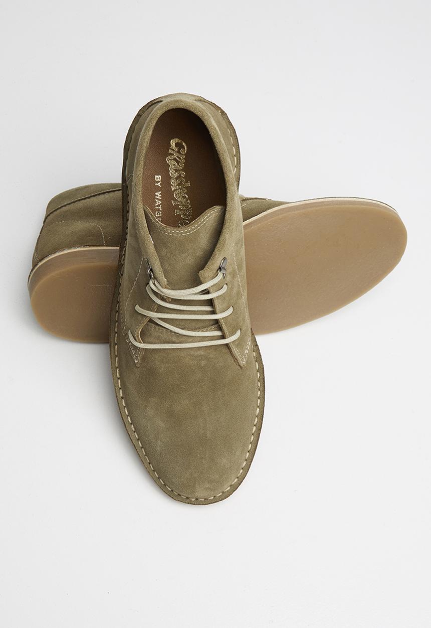 Grasshoppers - Orlando suede lace up - khaki