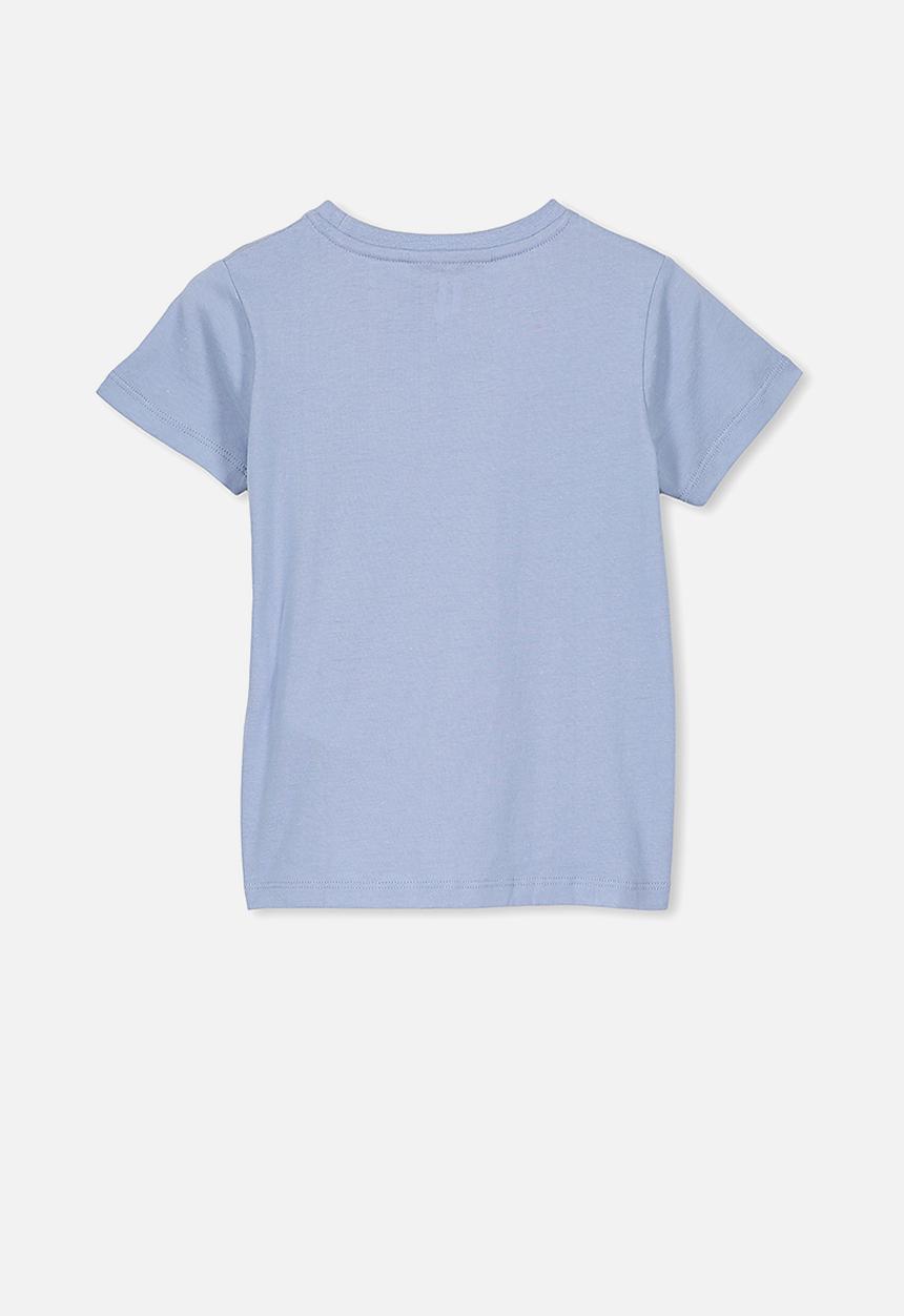 Cotton On - Lux short sleeve tee - blue 