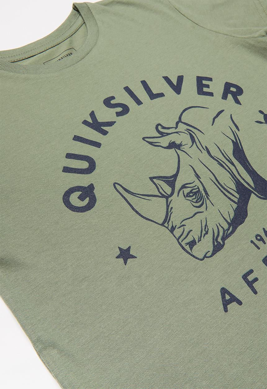 Quiksilver - Africa rhino short sleeve - green