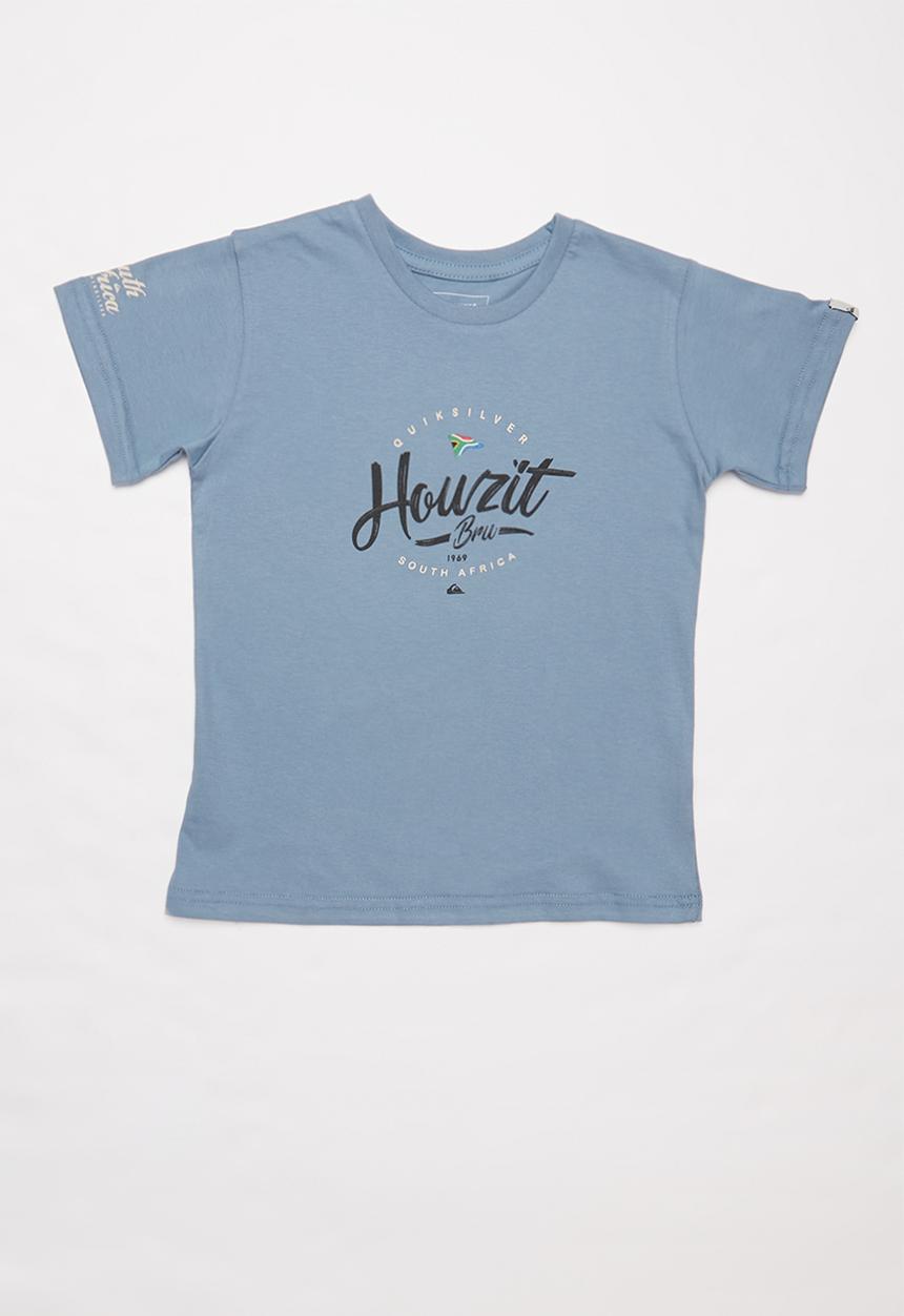 Quiksilver - South Africa howzit short sleeve boy - blue