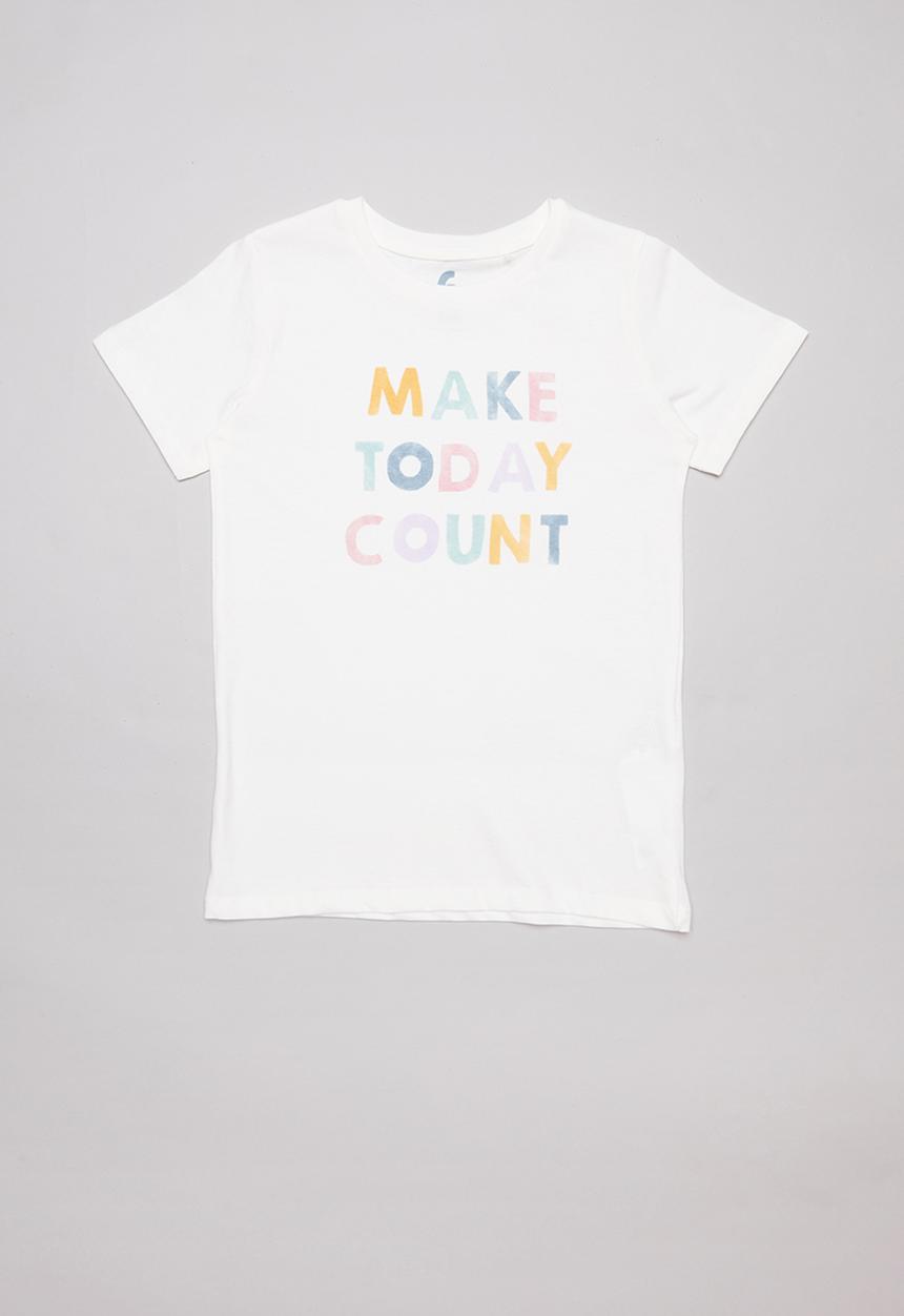 Cotton On - Penelope short sleeve tee - white 