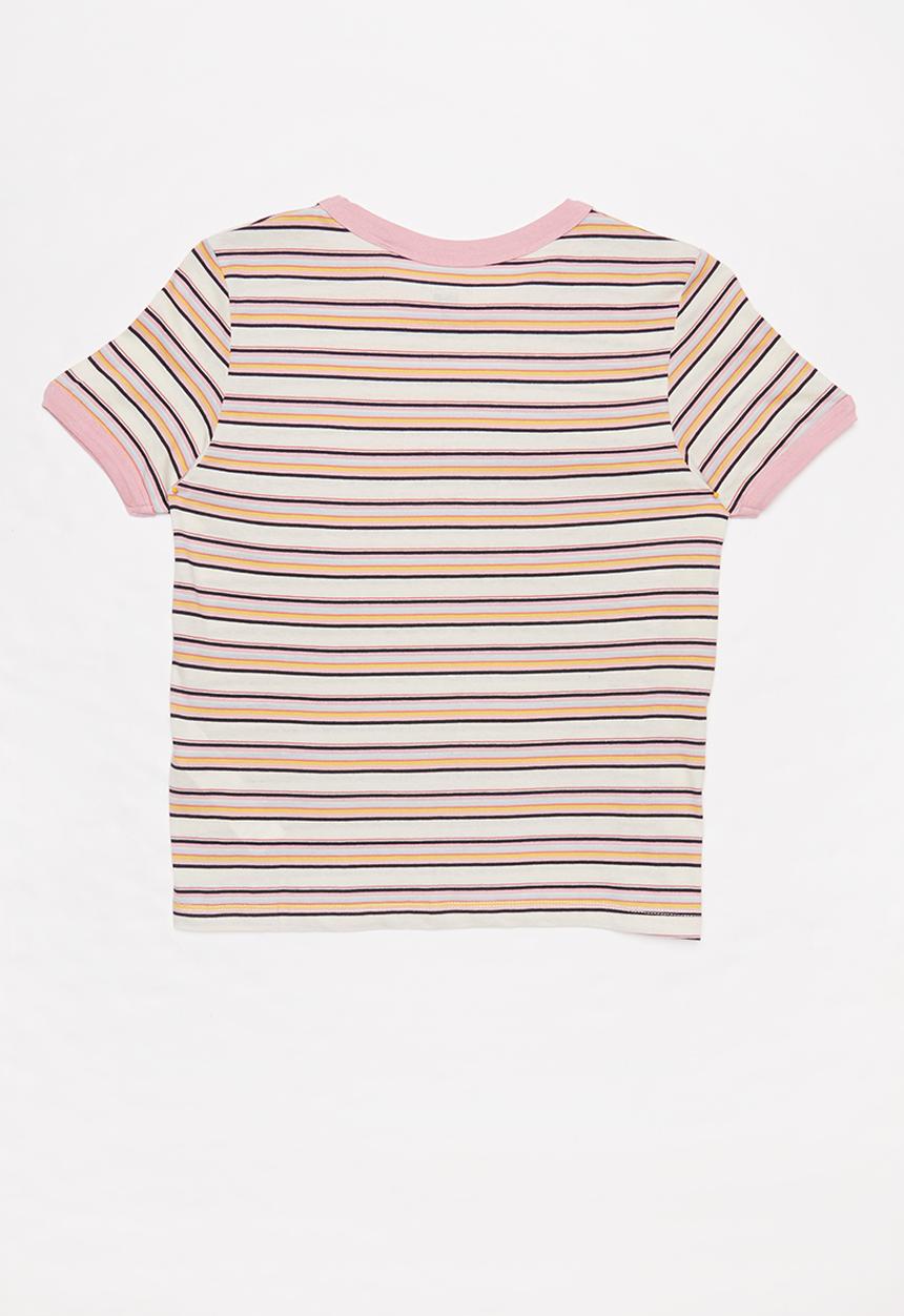 Free by Cotton On - Girls ringer tee - multi