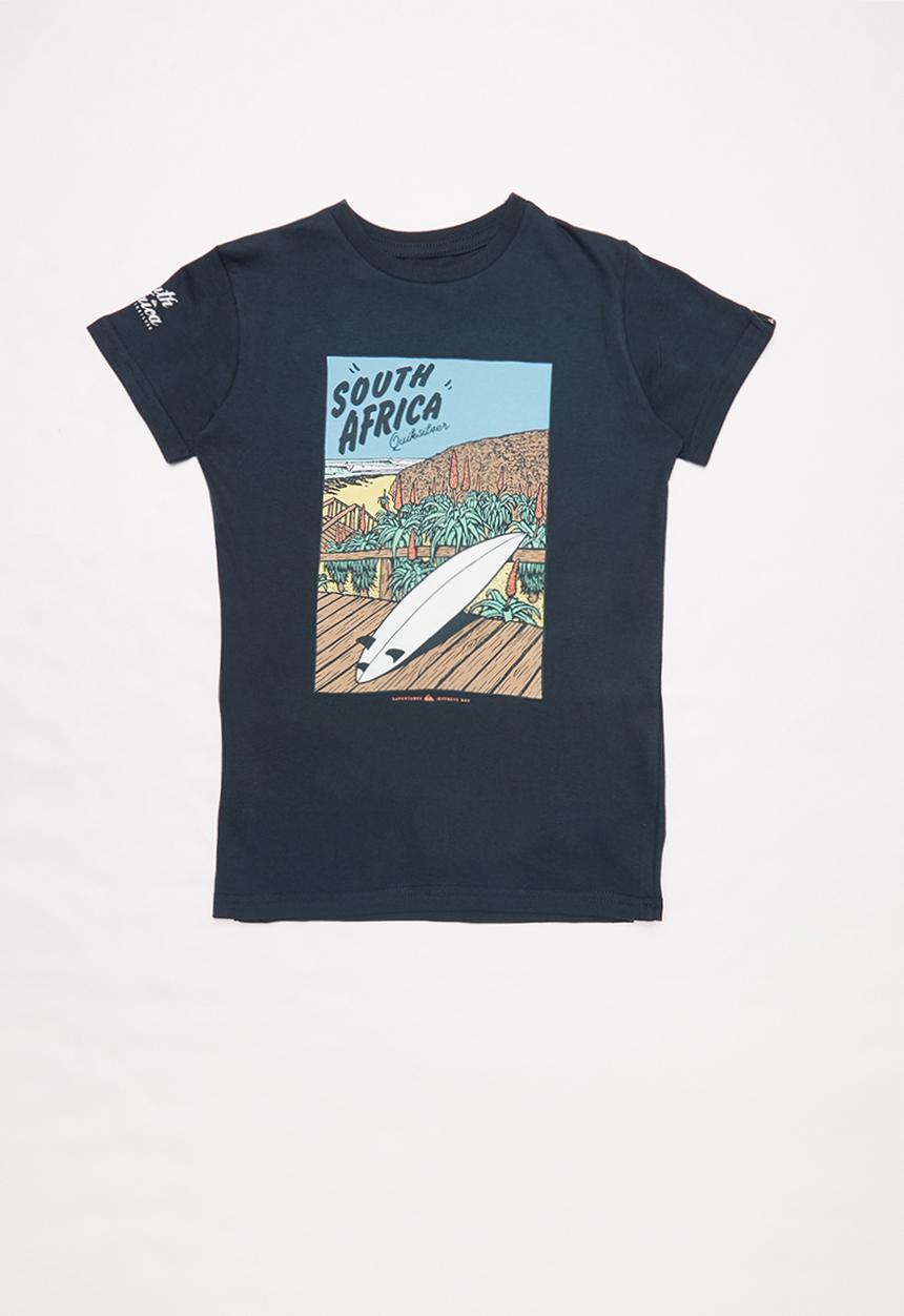 Quiksilver - South Africa supertubes short sleeve - navy
