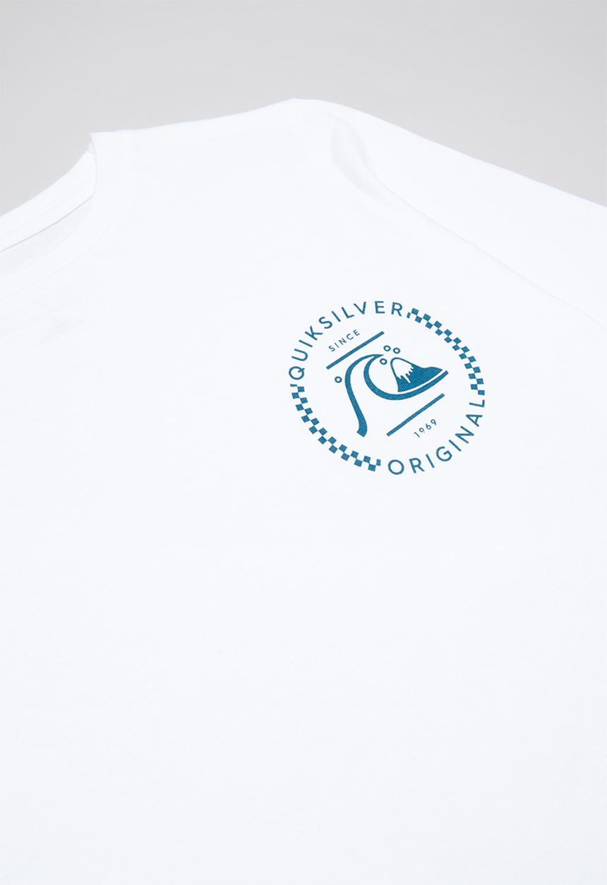 Quiksilver - Golden embers long sleeve  - white