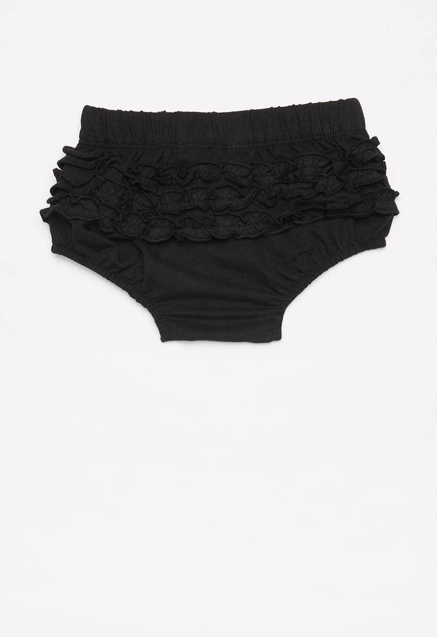 Cotton On - Stella ruffle bloomers - black