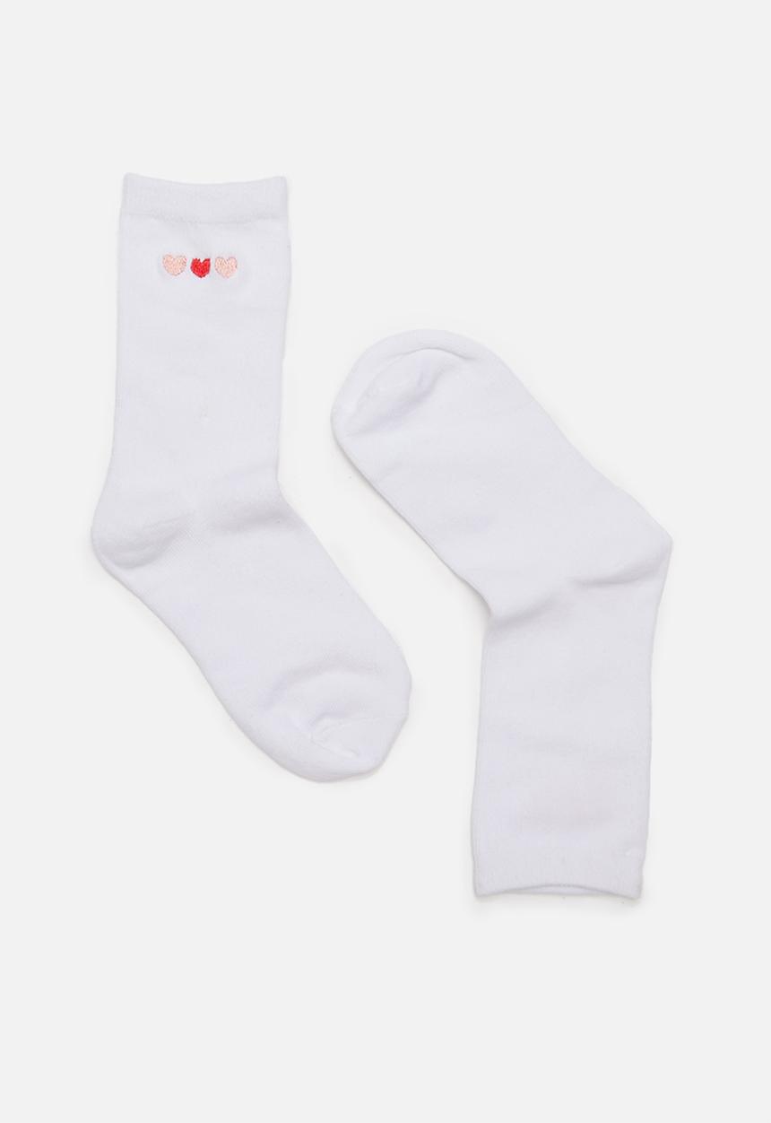 Cotton On - Sports low cut sock - white 
