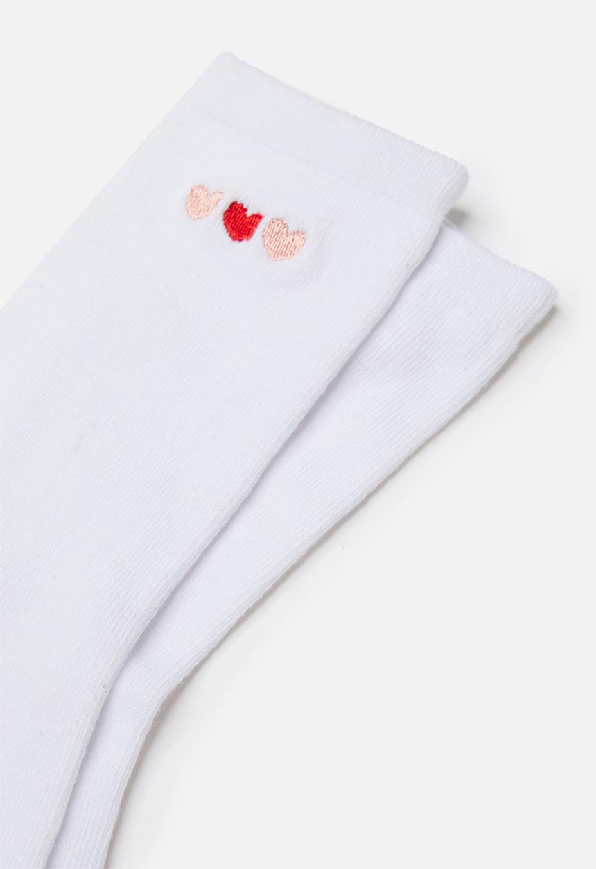 Cotton On - Sports low cut sock - white 