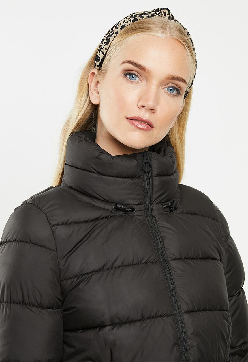 ONLY - Cammie short quilted jacket - black