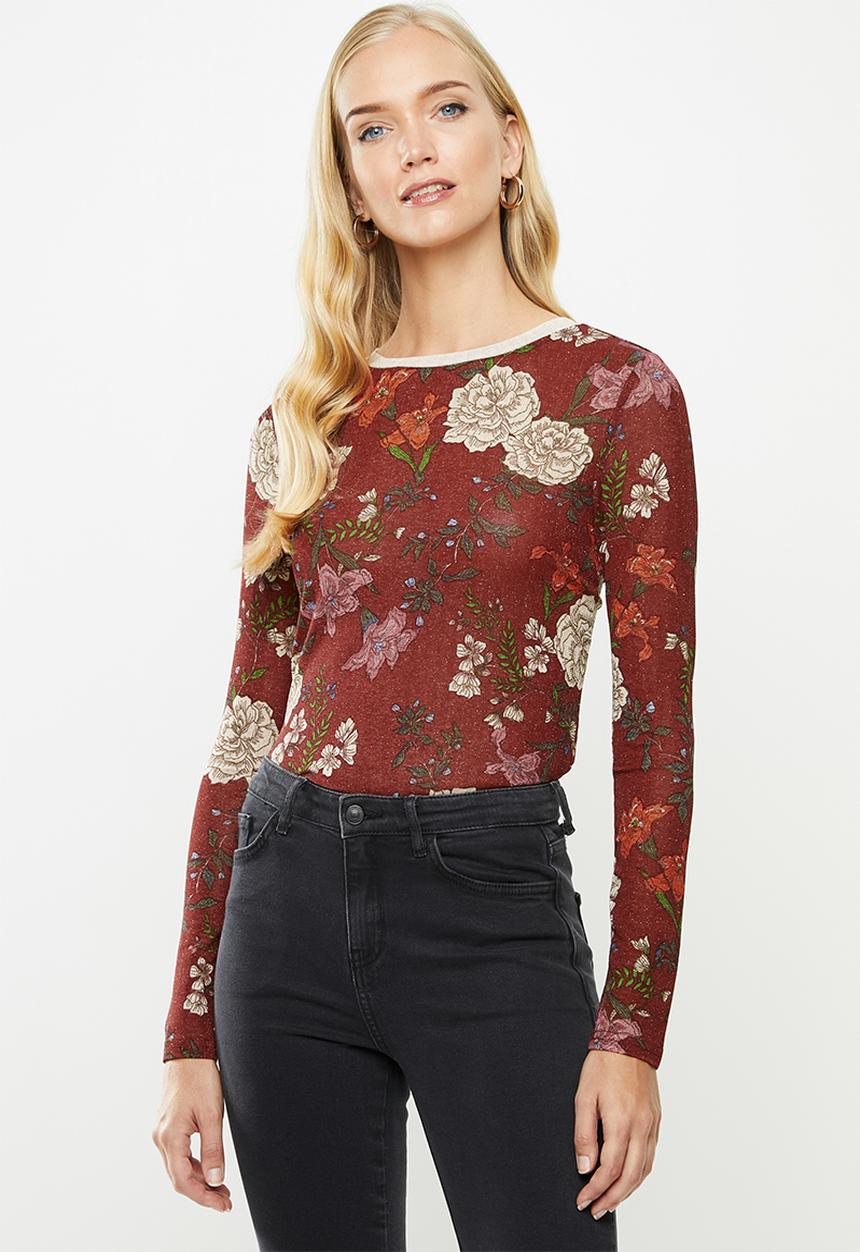 ONLY - Dea long sleeve top - multi