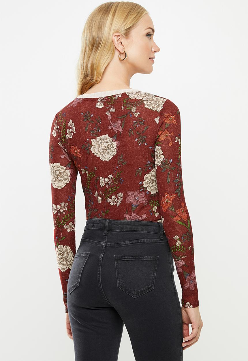 ONLY - Dea long sleeve top - multi
