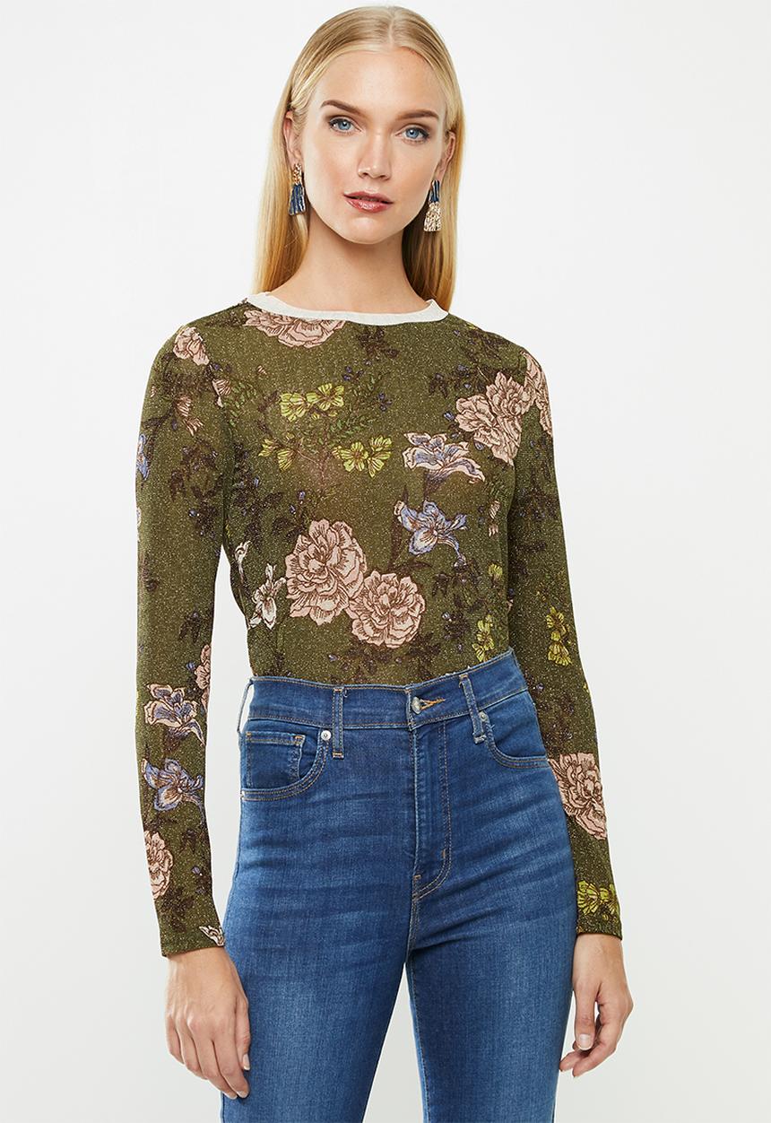 ONLY - Dea long sleeve top - multi