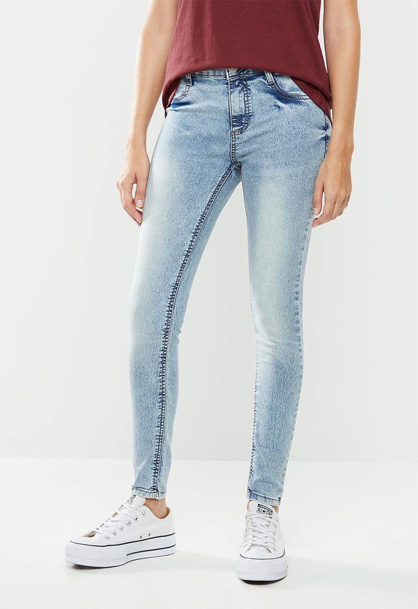 Cotton On - Mid rise jeggings - blue