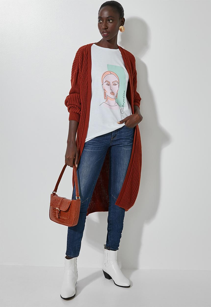 Superbalist - Printed T-shirt  - white