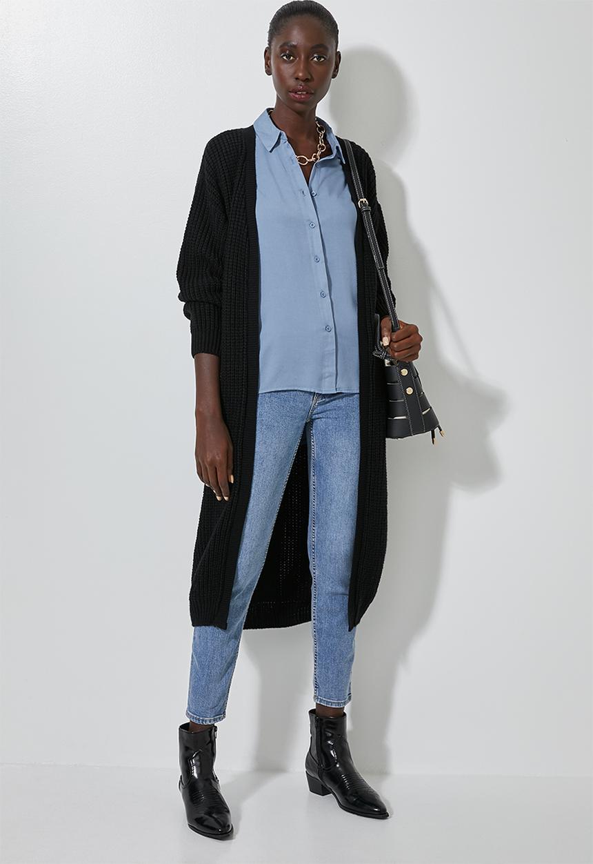 Superbalist - Dolman sleeve shirt - blue