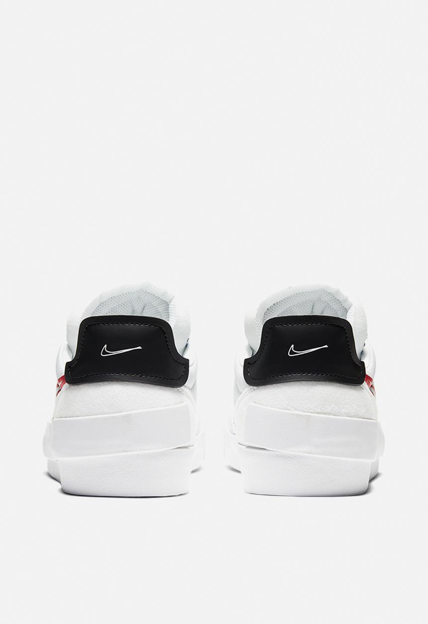 Nike - Drop Type Swoosh - white/university red-deep royal blue