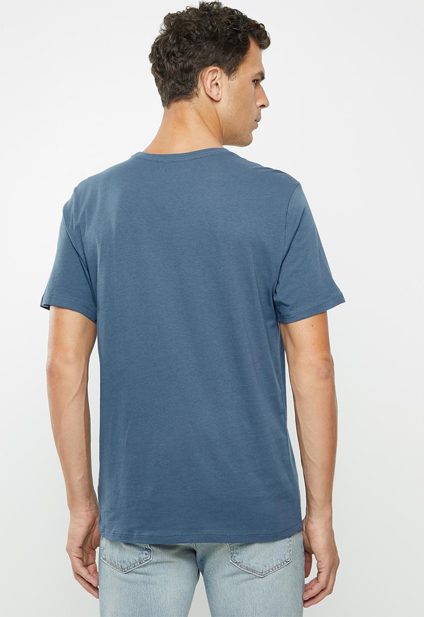Hurley - Halfer stripe tee - blue