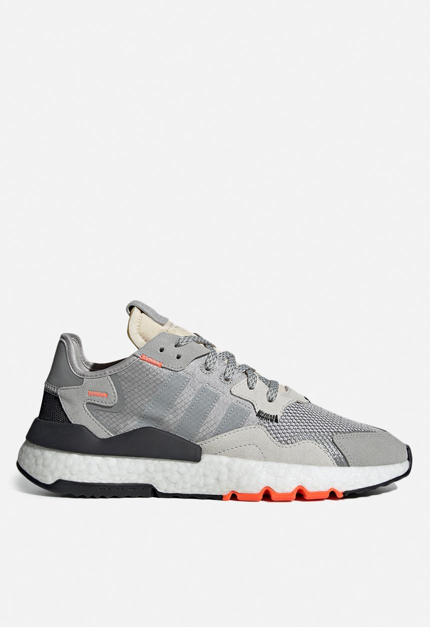 adidas Originals - Nite jogger - grey two/multi solid grey/solar orange