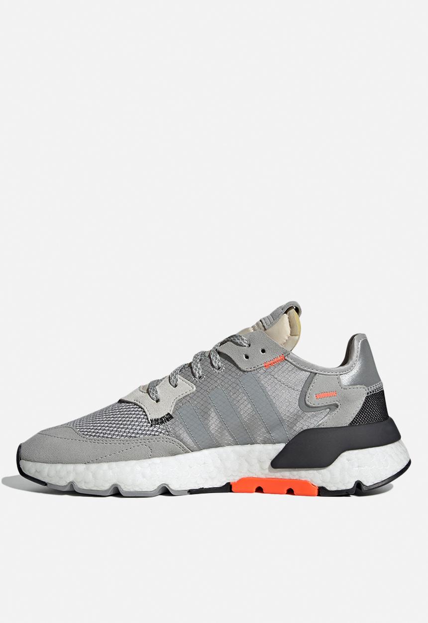 adidas Originals - Nite jogger - grey two/multi solid grey/solar orange