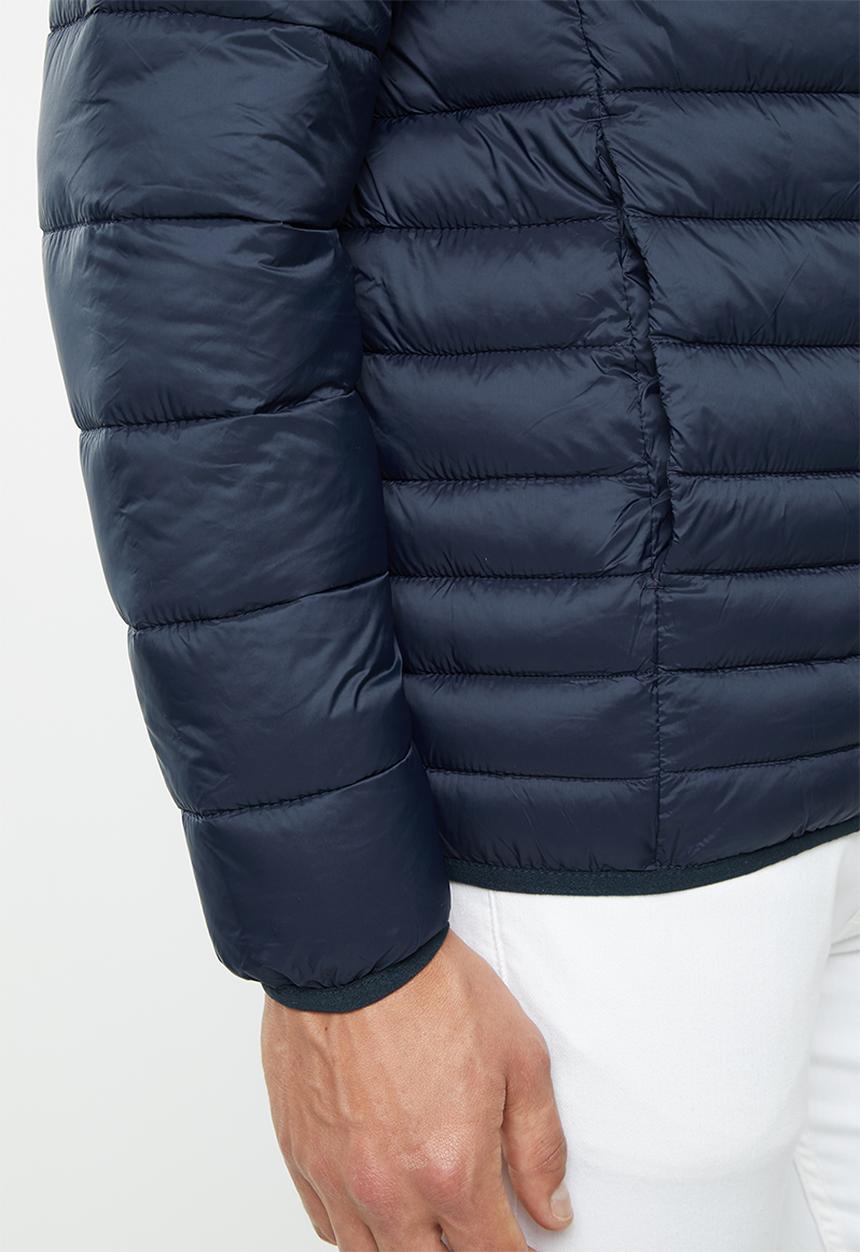Jack & Jones - Bomb puffer collar jacket - navy