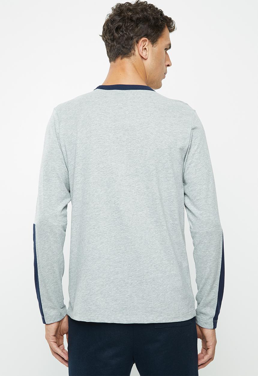 Hurley - Harvey onshore tee - grey & navy 