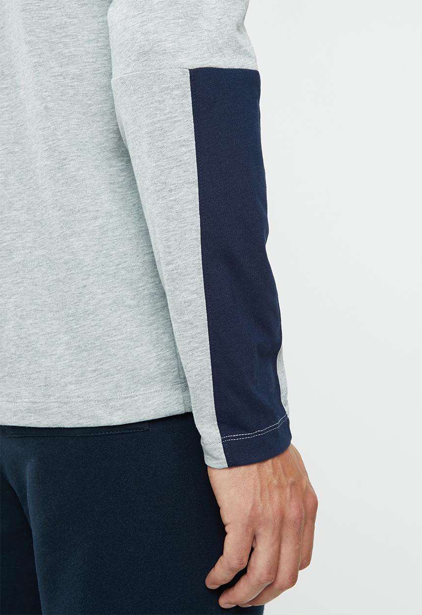 Hurley - Harvey onshore tee - grey & navy 