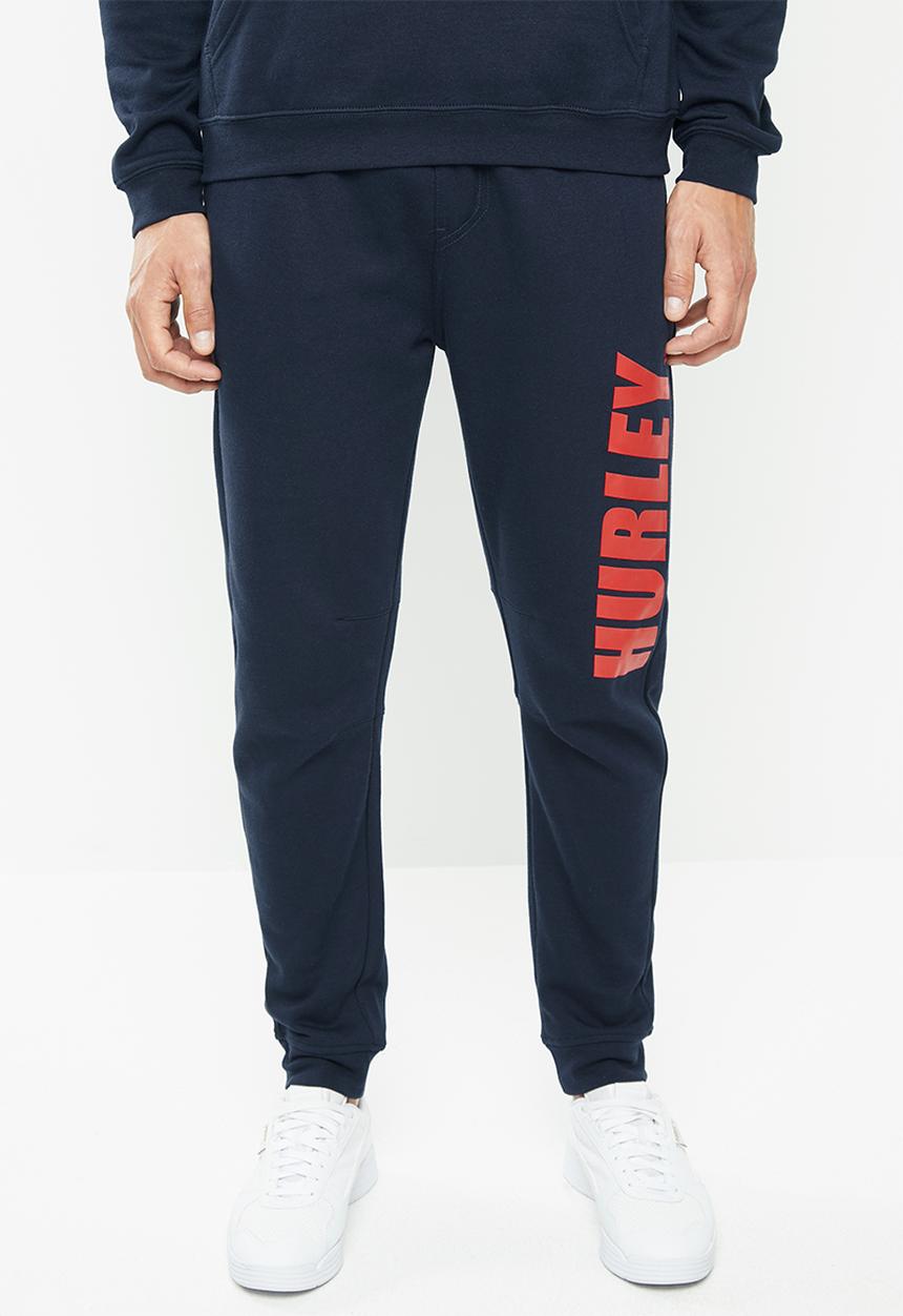 Hurley - Fastlane fleece pants - navy