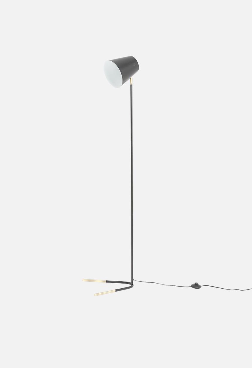 Present Time - Noble floor lamp - black