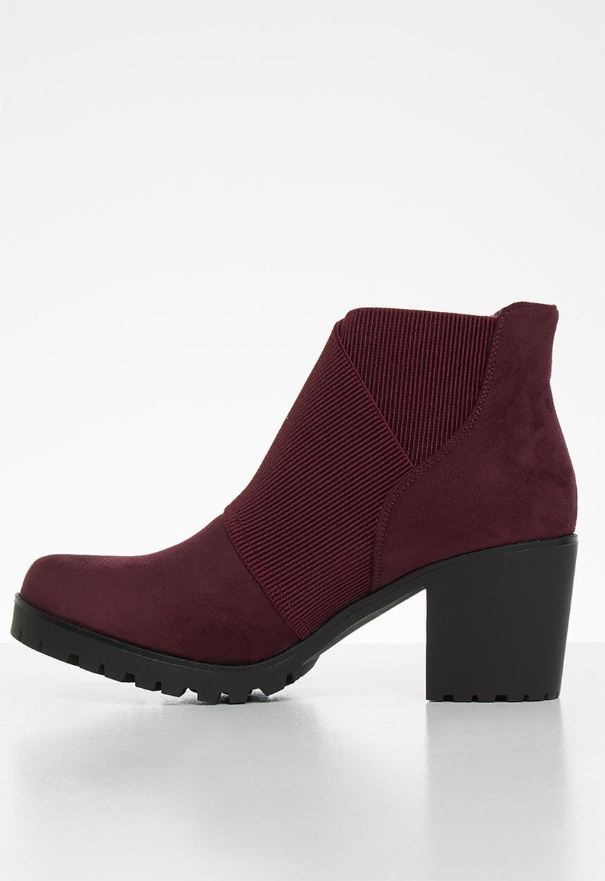 Butterfly Feet - Esther boot - burgundy