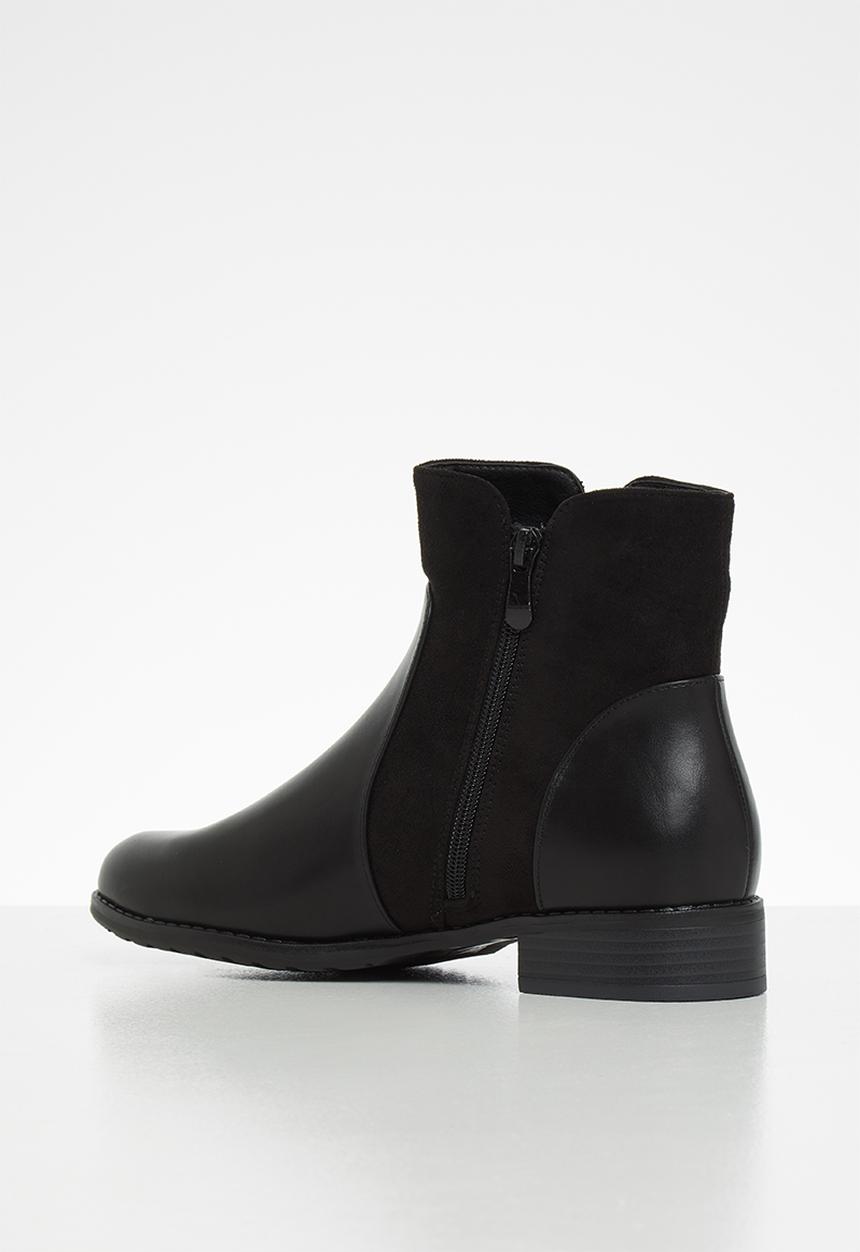Butterfly Feet - Eloise boot - black