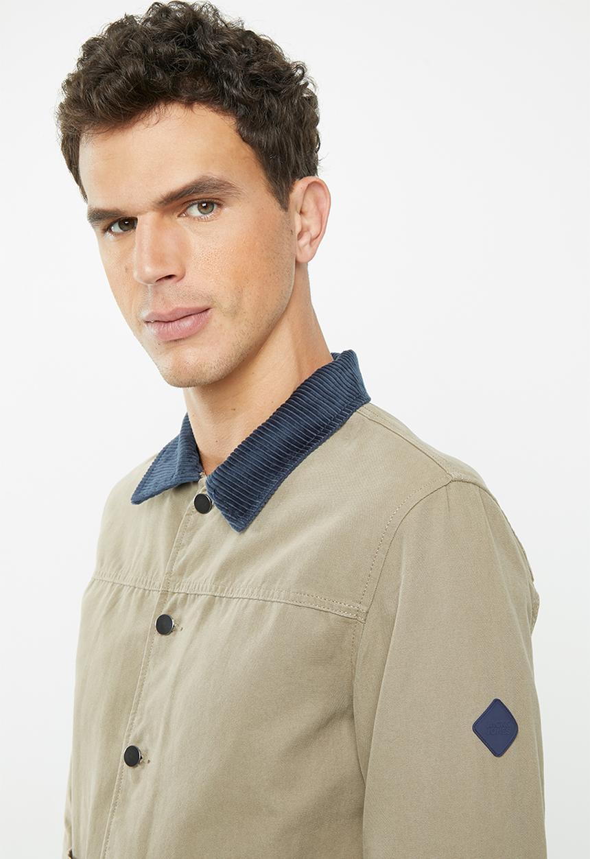 Jack & Jones - Galo coach jacket - khaki