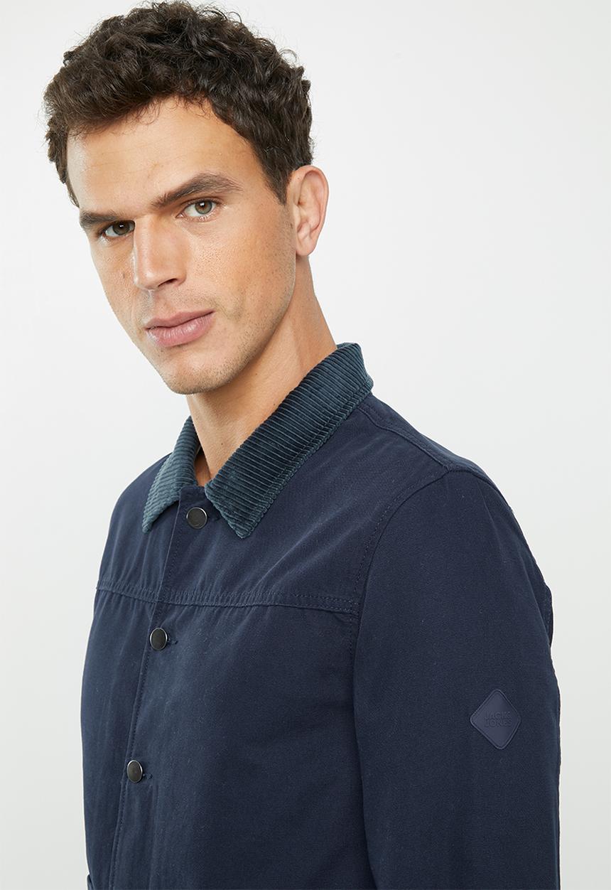 Jack & Jones - Galo coach jacket - navy