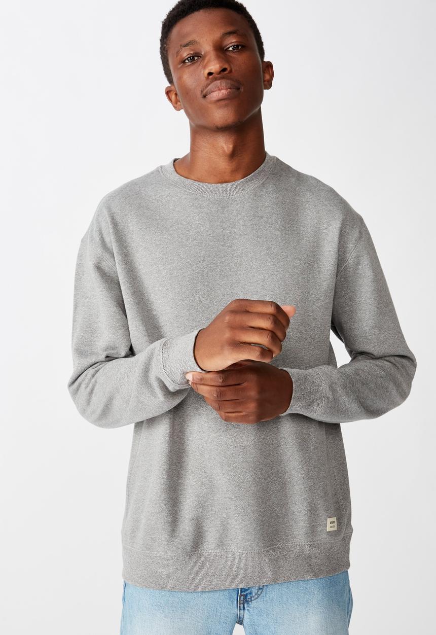 Cotton On - Studio crew - grey salt & pepper marle