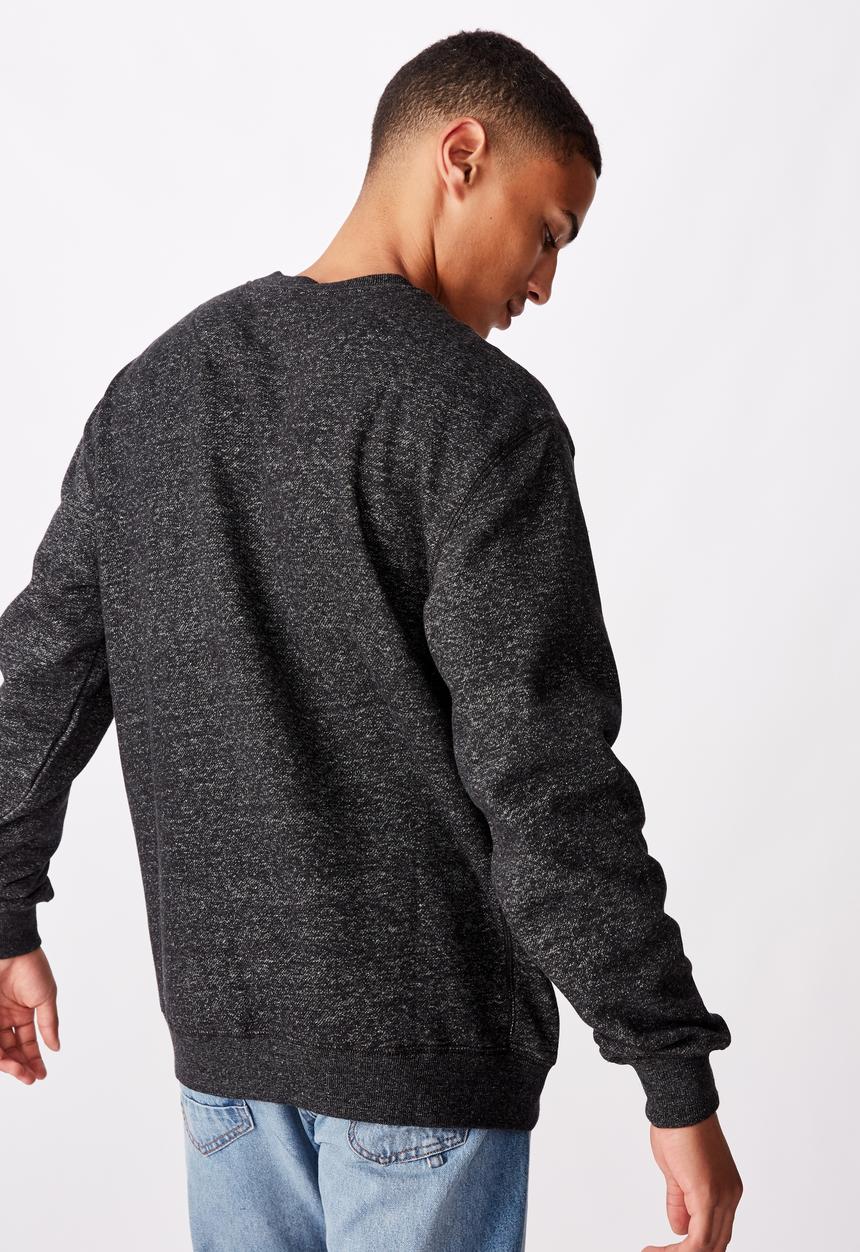 Cotton On - Studio crew - black fleck marle