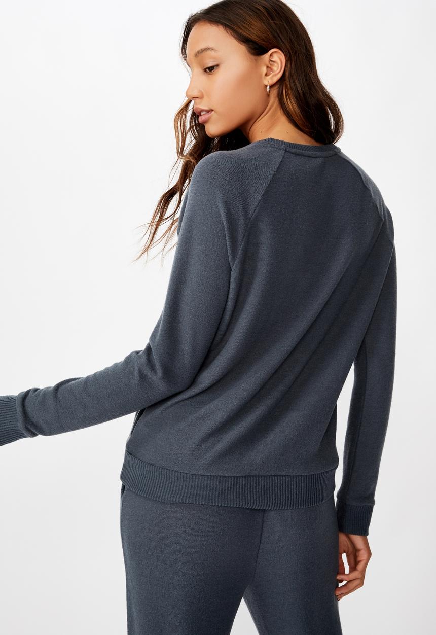 Cotton On - Supersoft pocket crew - iron