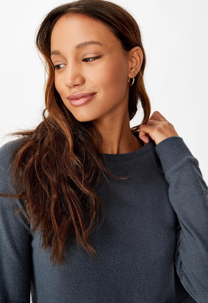Cotton On - Supersoft pocket crew - iron