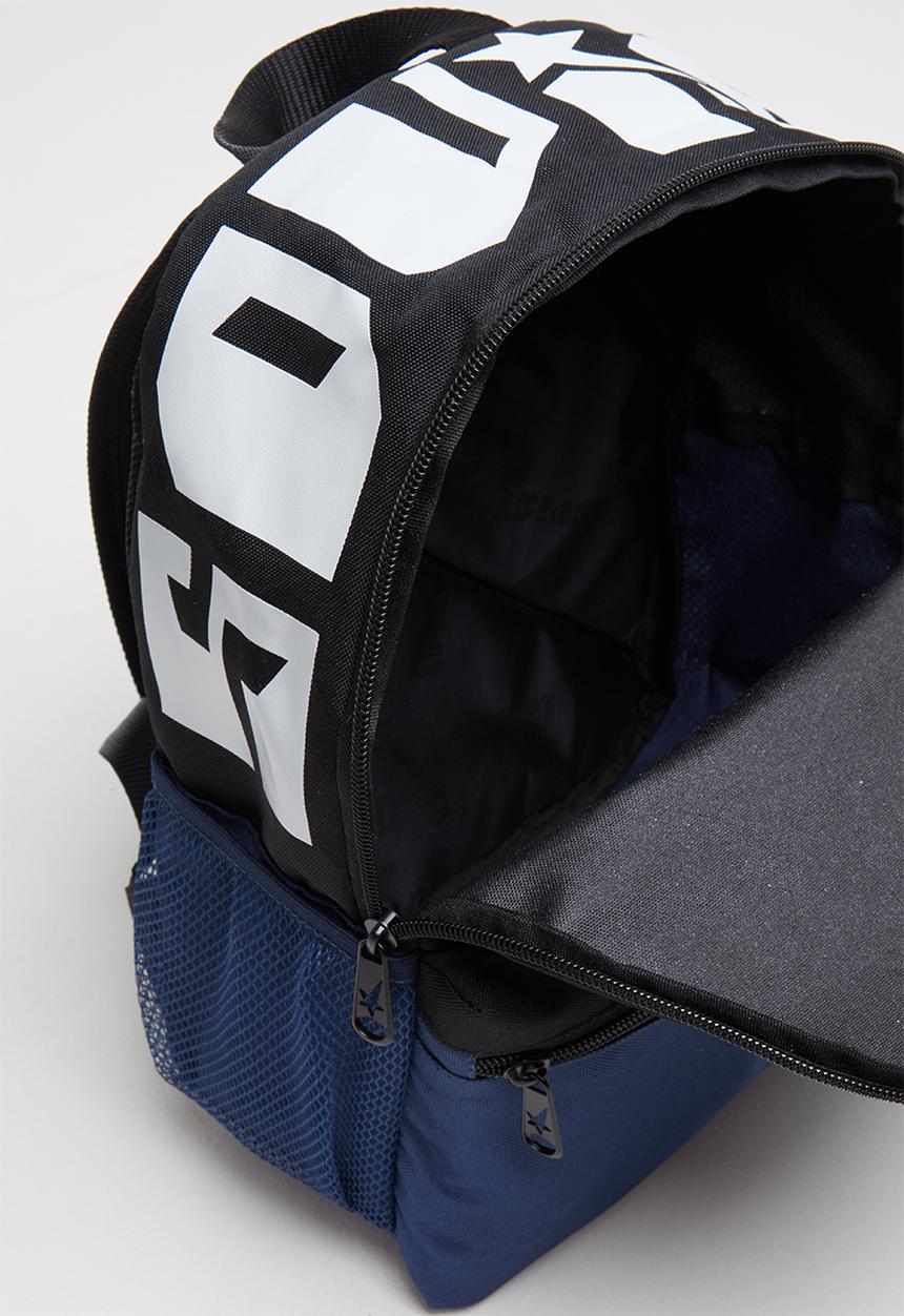 SOVIET - Small nylon backpack - black & navy
