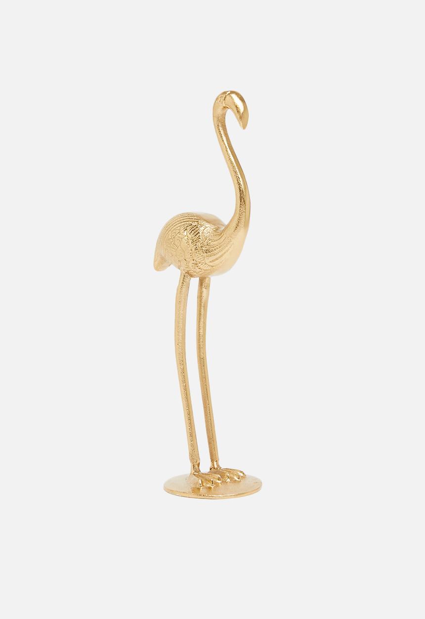 H&S - Bird ornament - gold