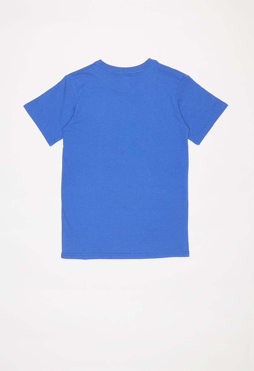 DC - Short sleeve star T-shirt - blue