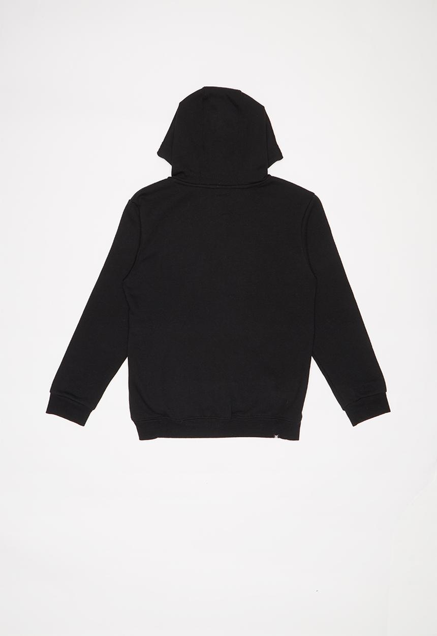 DC - Zip thru hooded sweat - black