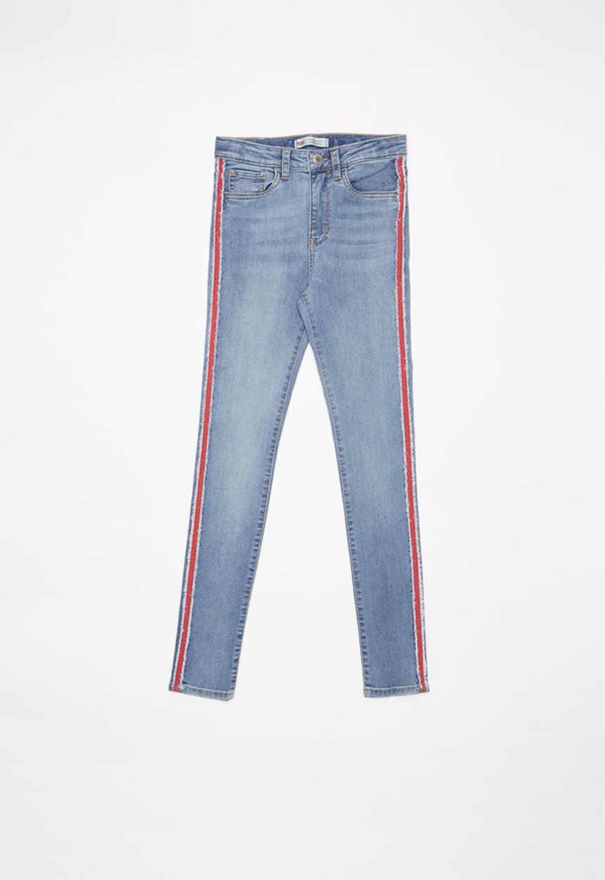Levi’s® - Levi's girls 720 high rise super skinny - blue