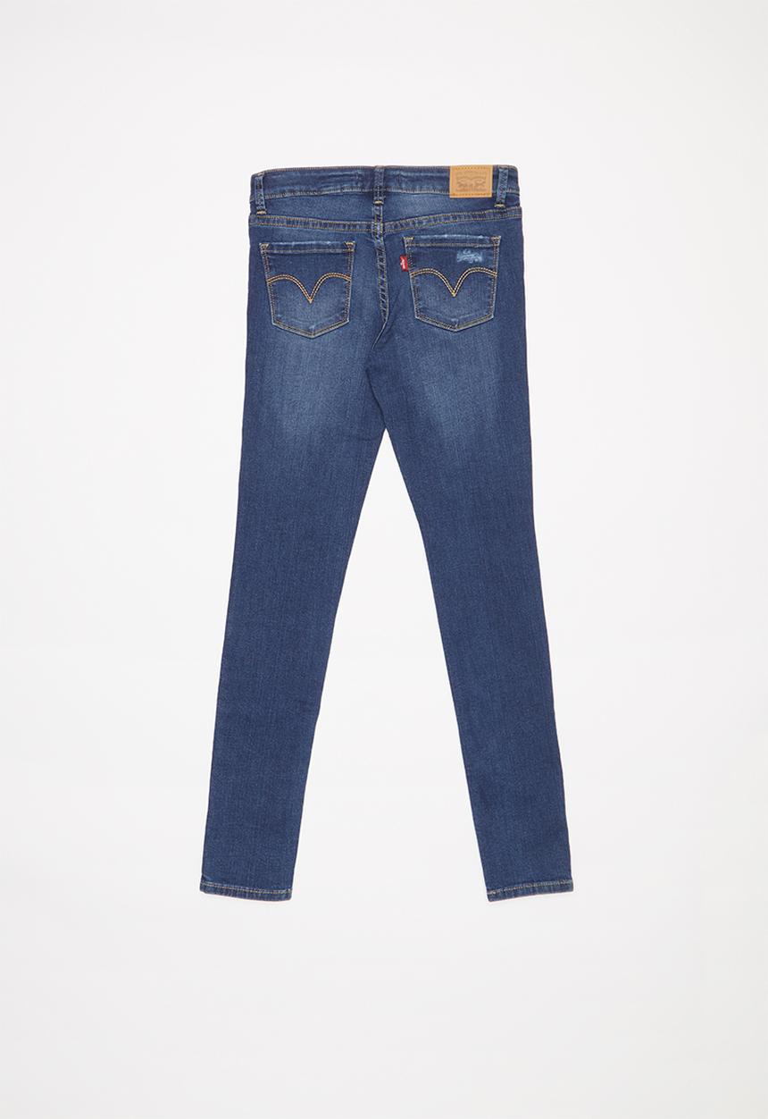 Levi’s® - Levi's girls 710 super skinny jeans - blue