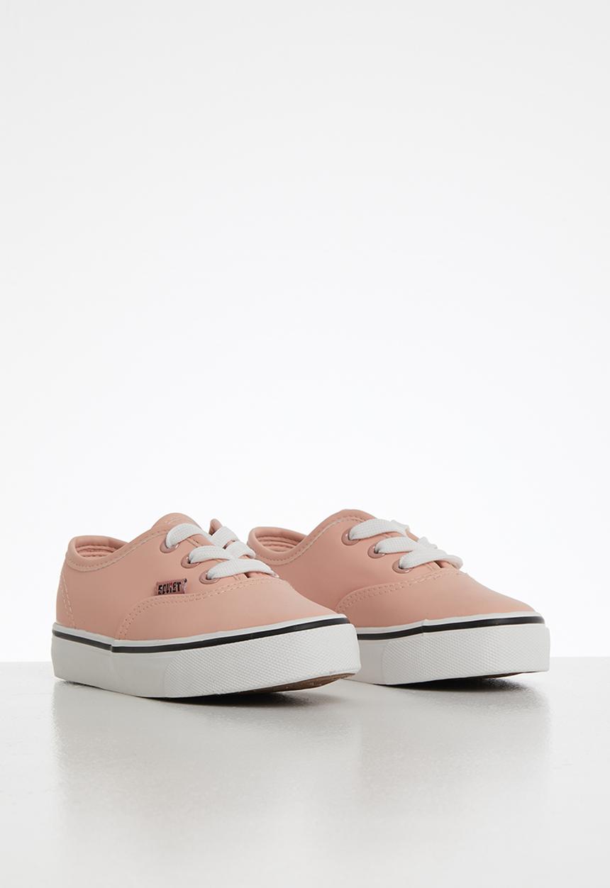 SOVIET - Kids barca pu low cut lace up - pink